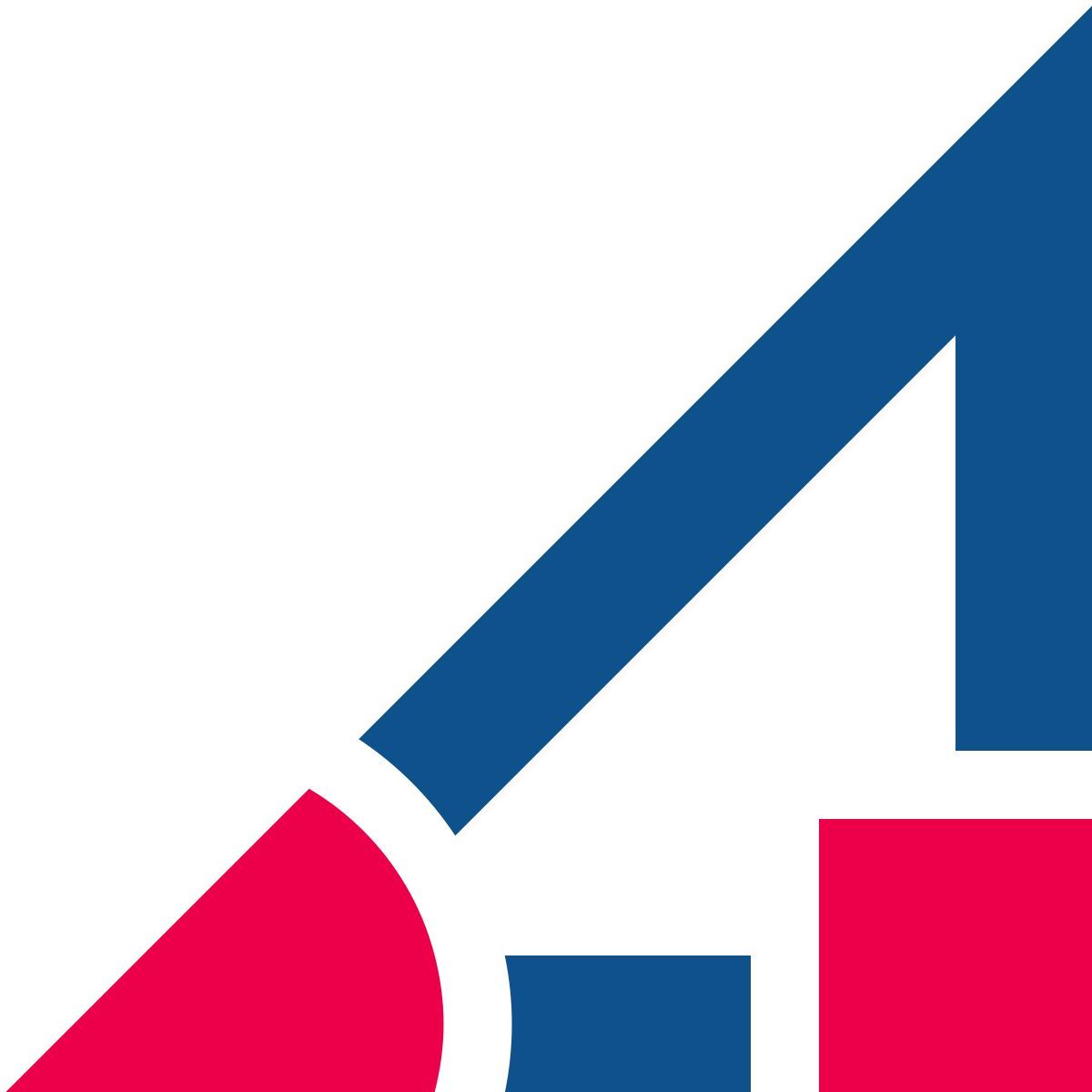 stencil style 삼각법 icon