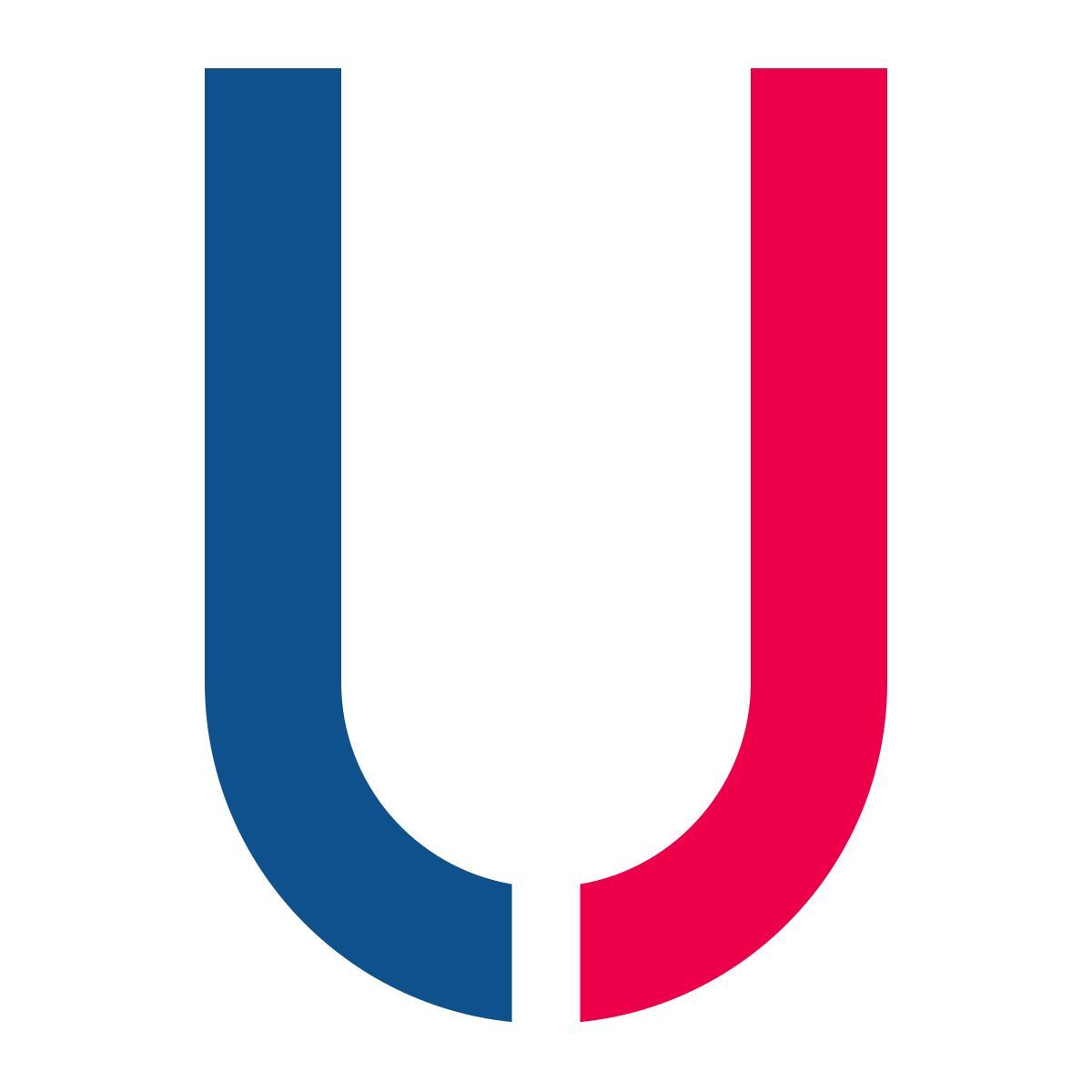 stencil style u icon