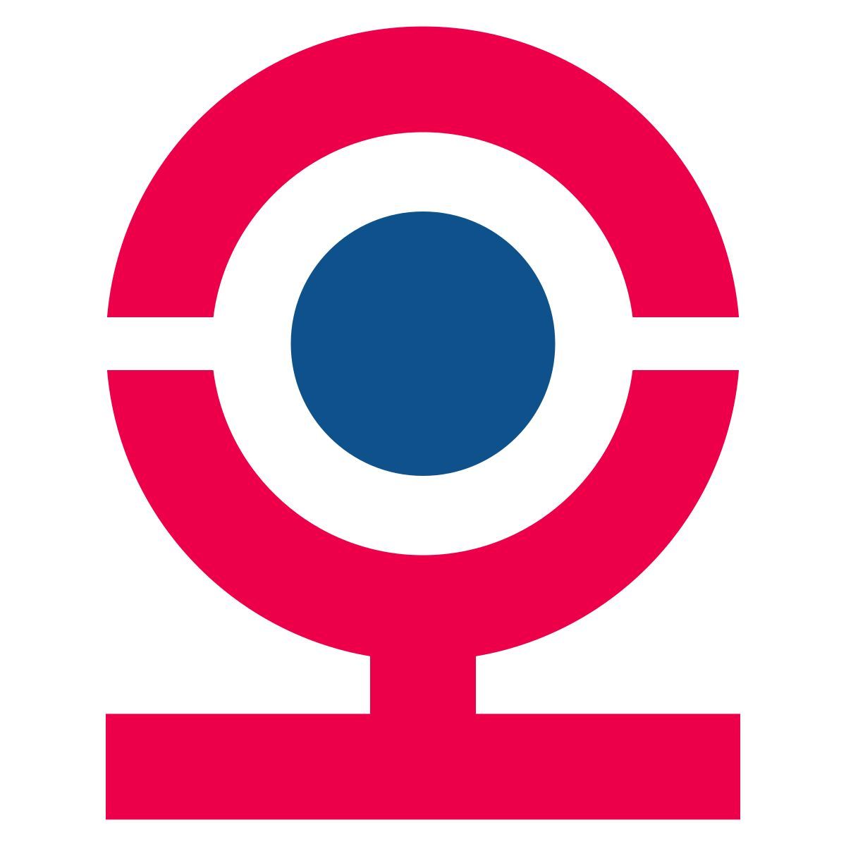 stencil style cámara web icon