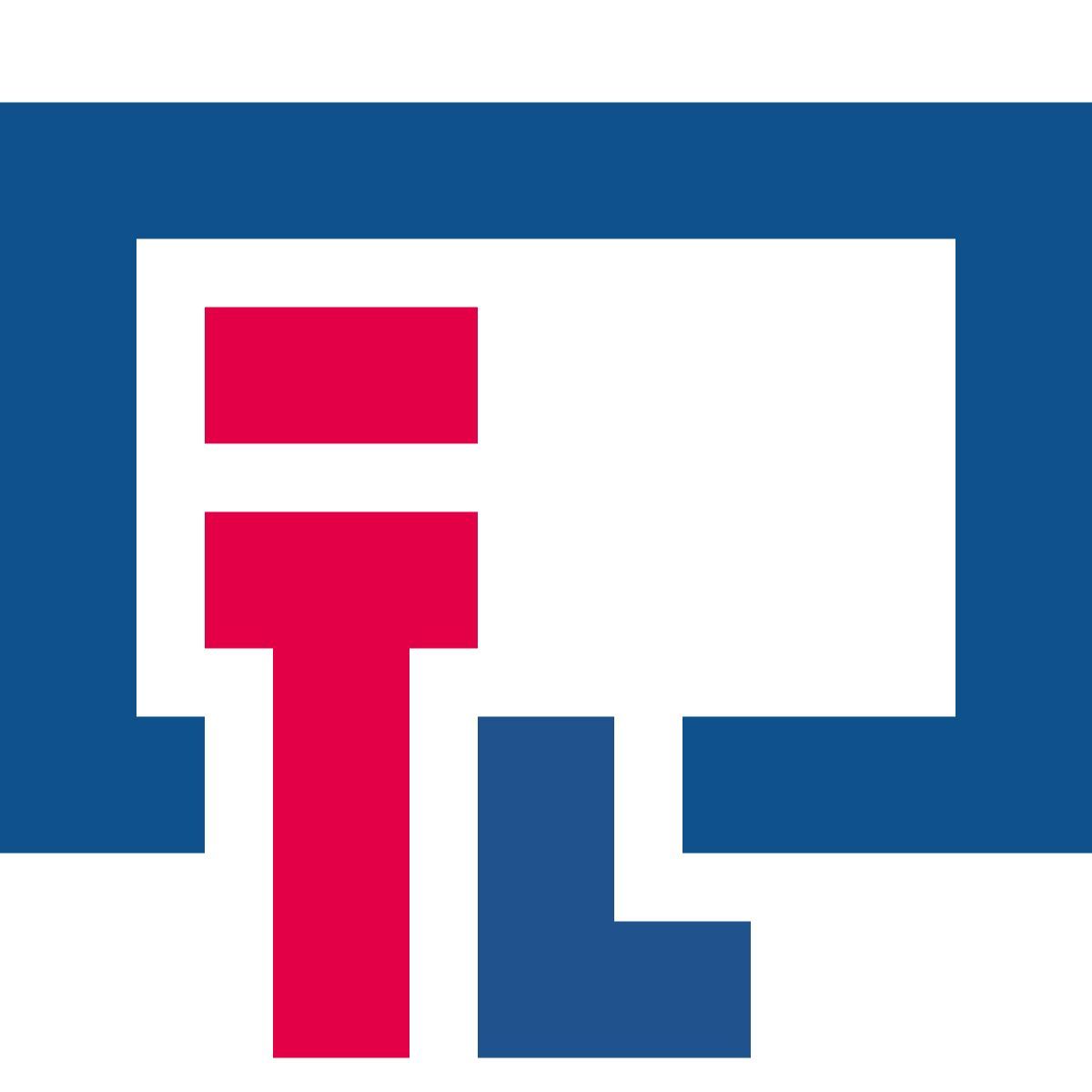 stencil style wired network connection icon