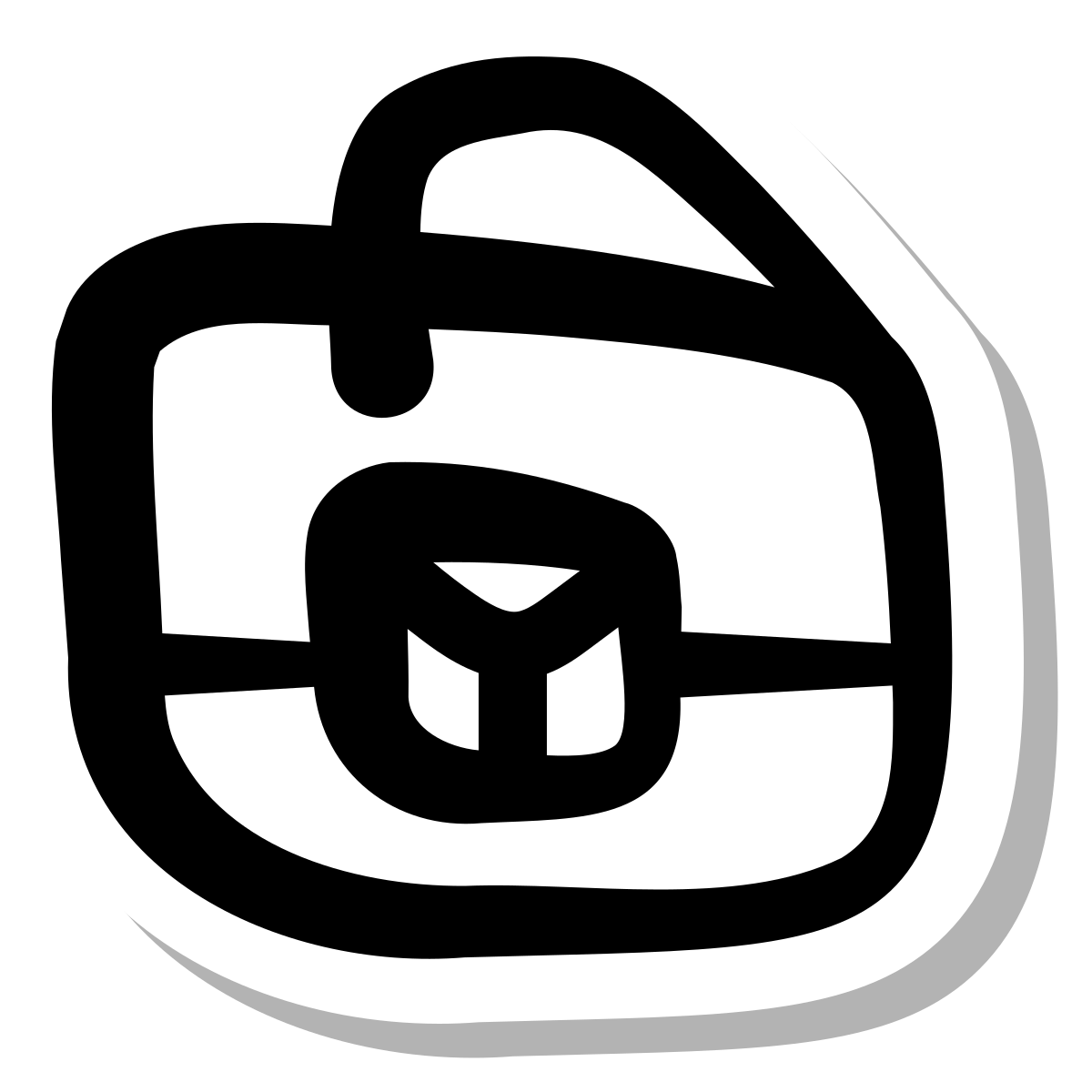 stickers duotone style 3d printer icon