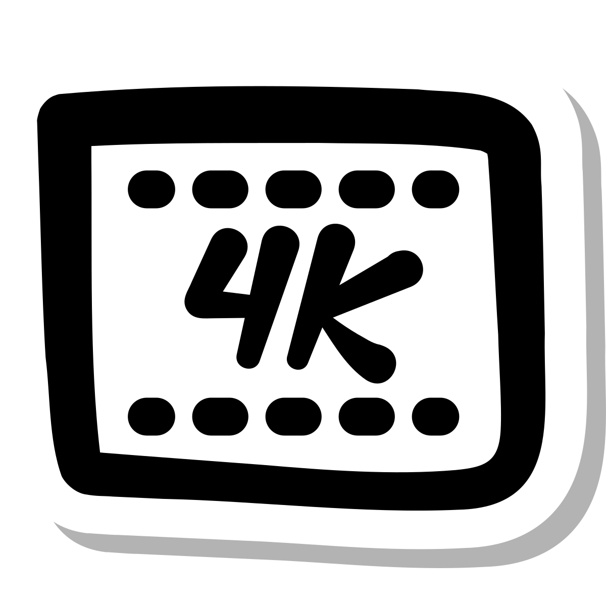 stickers duotone style 4k icon