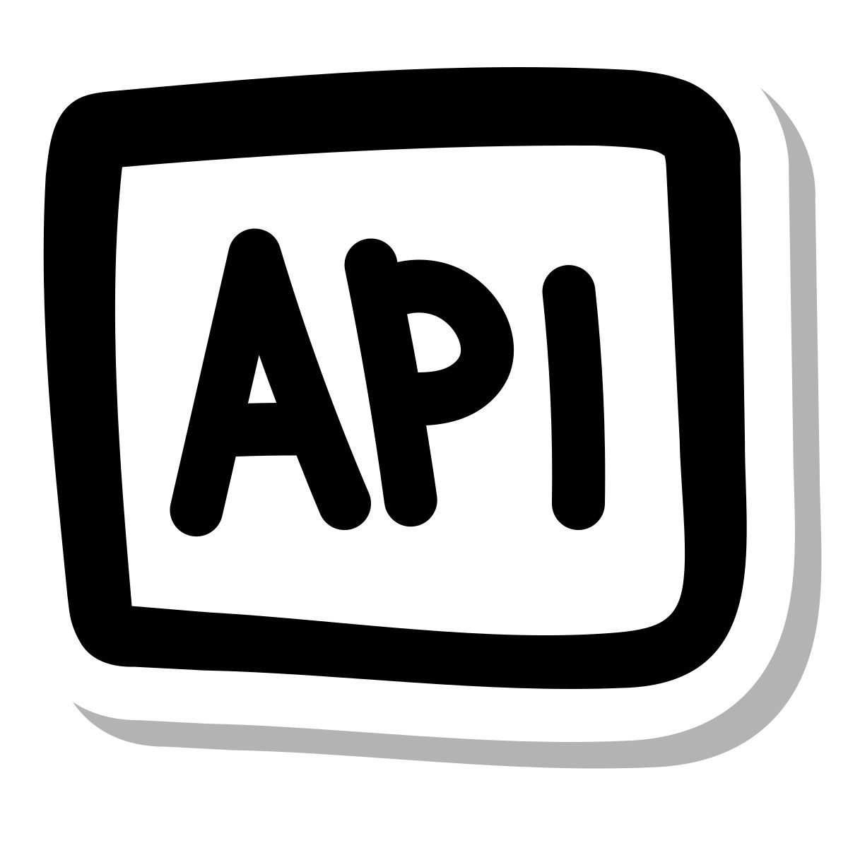stickers duotone style api icon