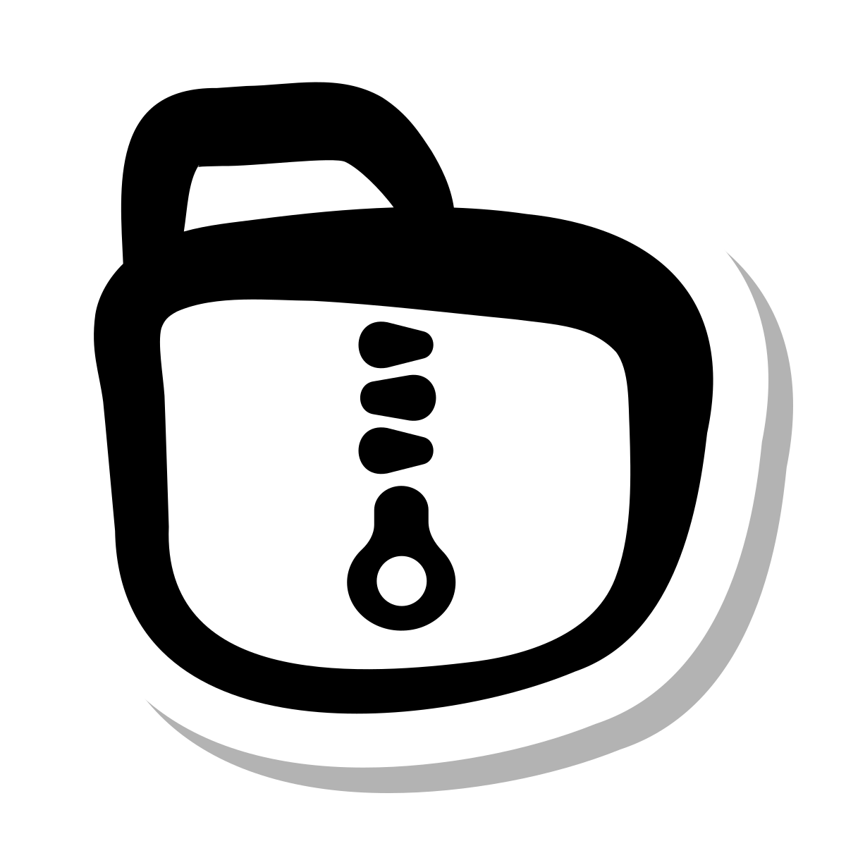 stickers duotone style archive folder icon