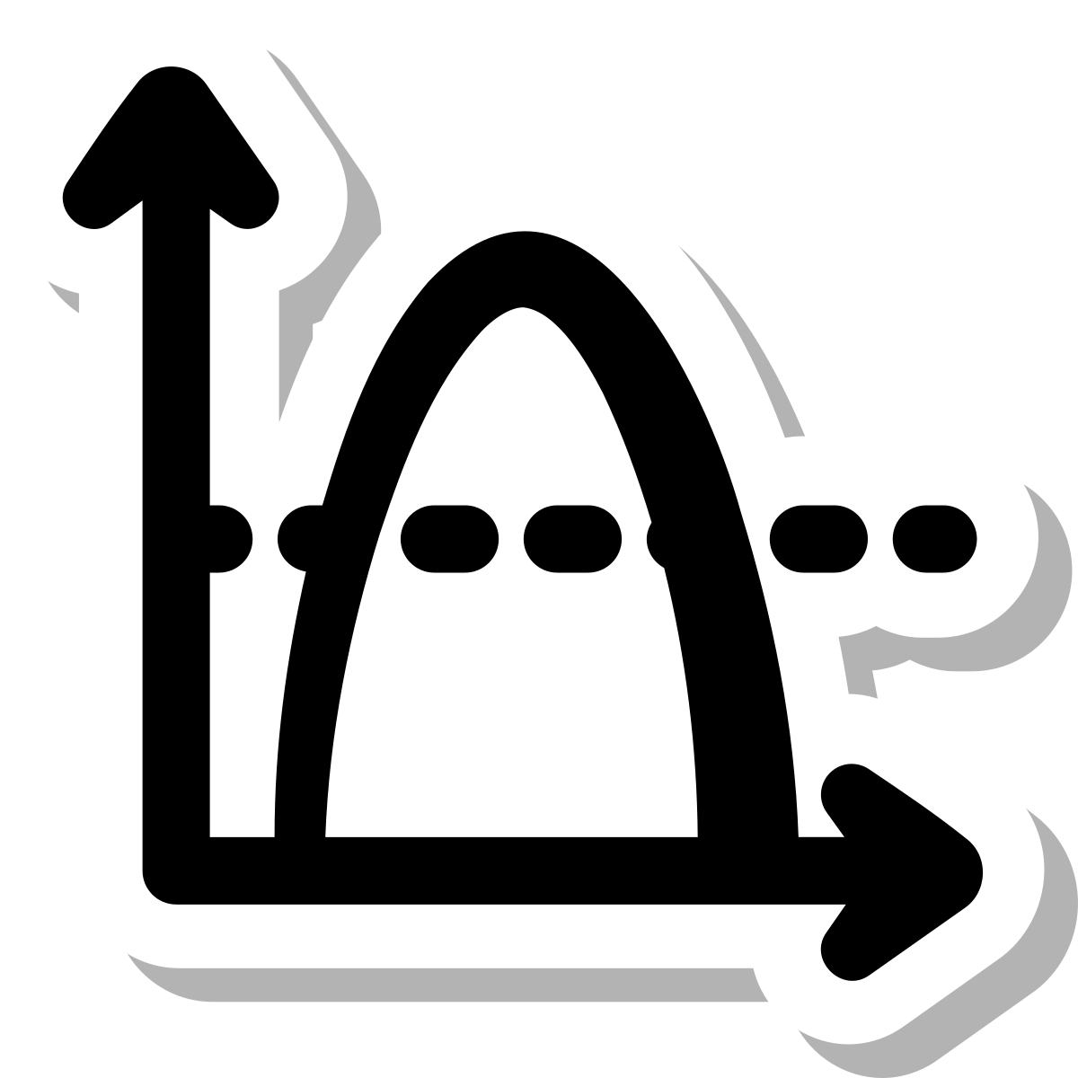 stickers duotone style average value icon
