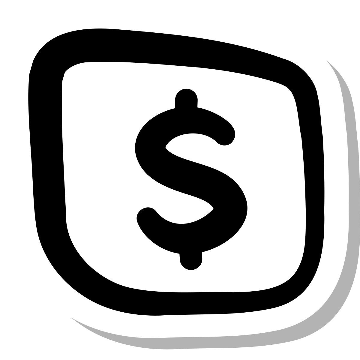 stickers duotone style banco icon