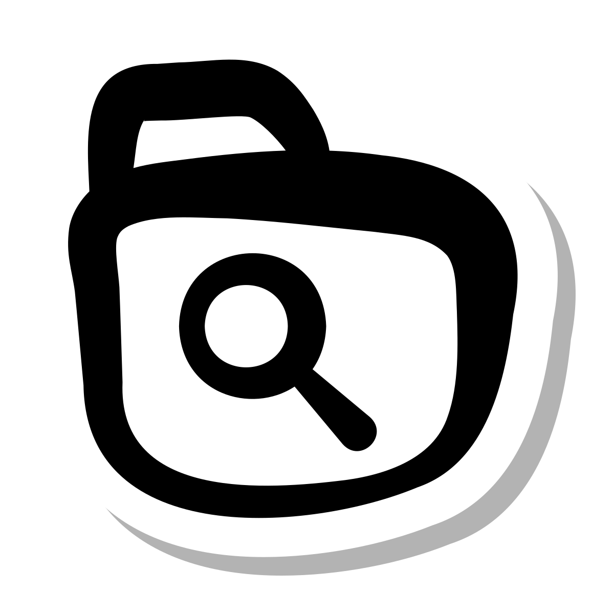 stickers duotone style browse folder icon