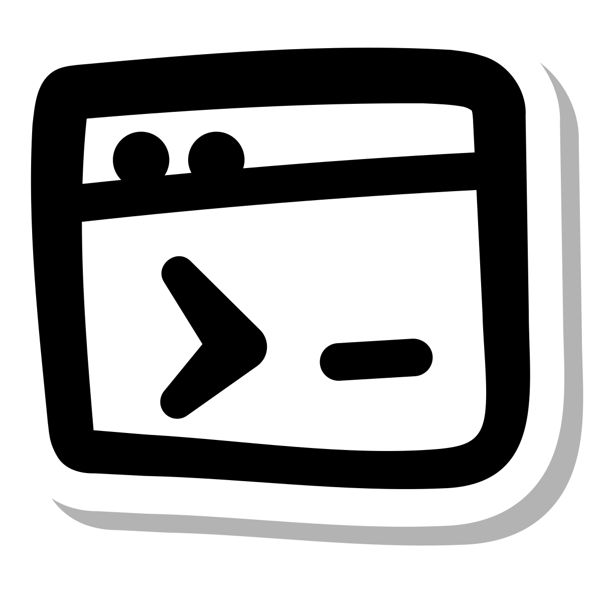 stickers duotone style console icon