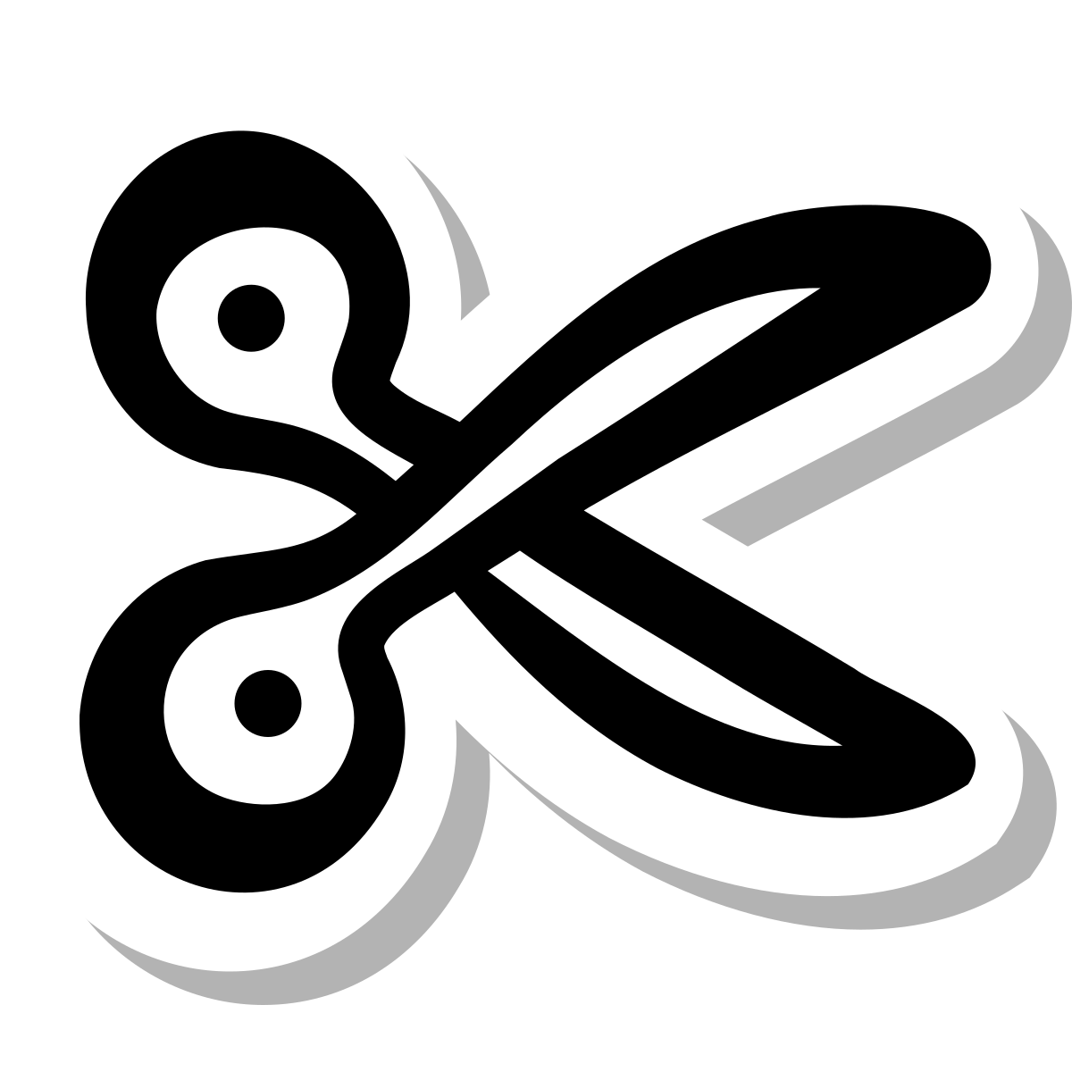 stickers duotone style cut icon