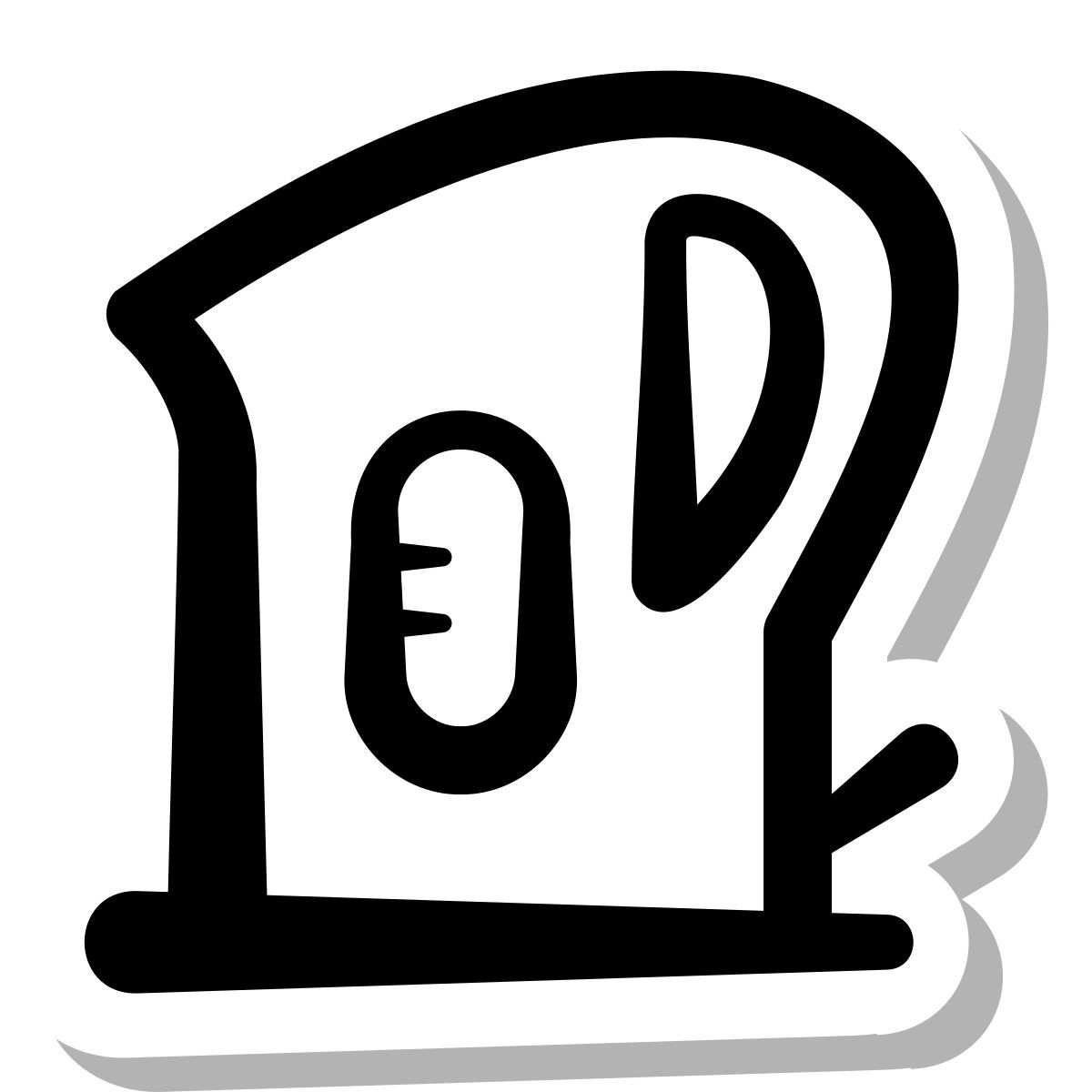 stickers duotone style bollitore elettrico icon