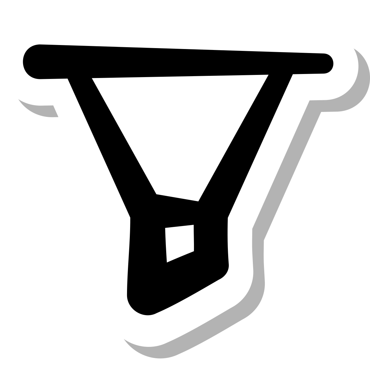 stickers duotone style filter icon