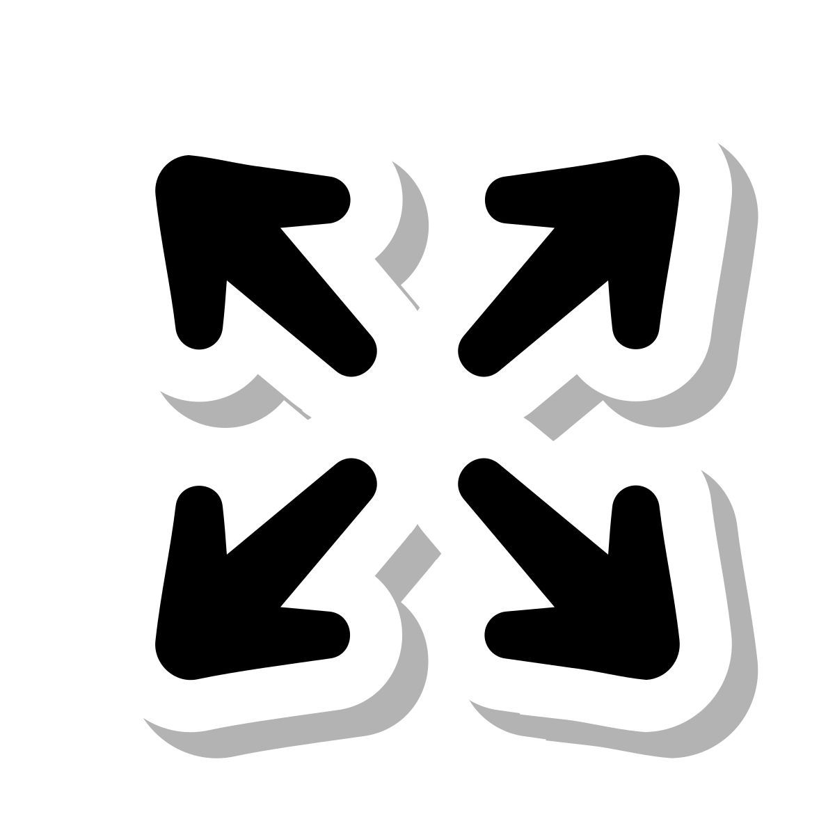 stickers duotone style fit to width icon