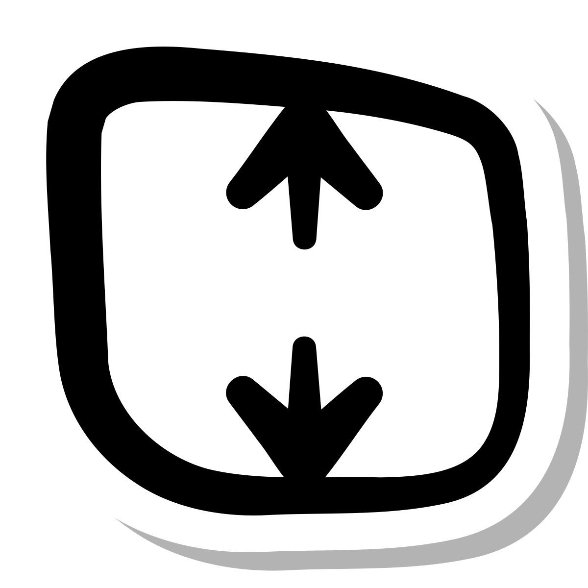 stickers duotone style fit vertical icon