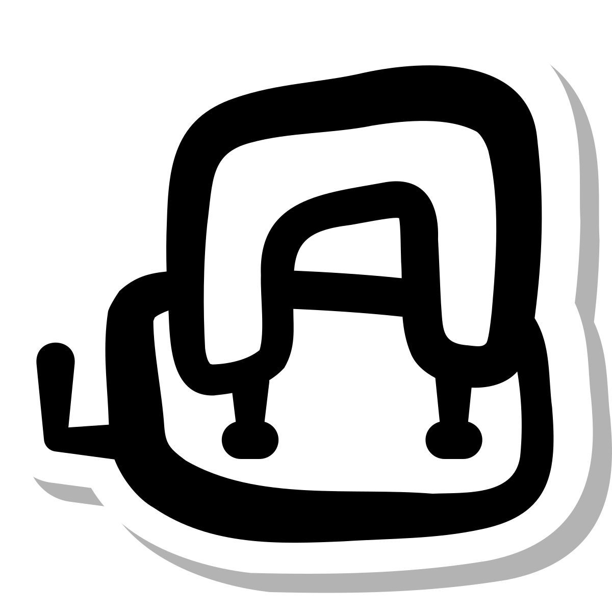 stickers duotone style hole punch icon