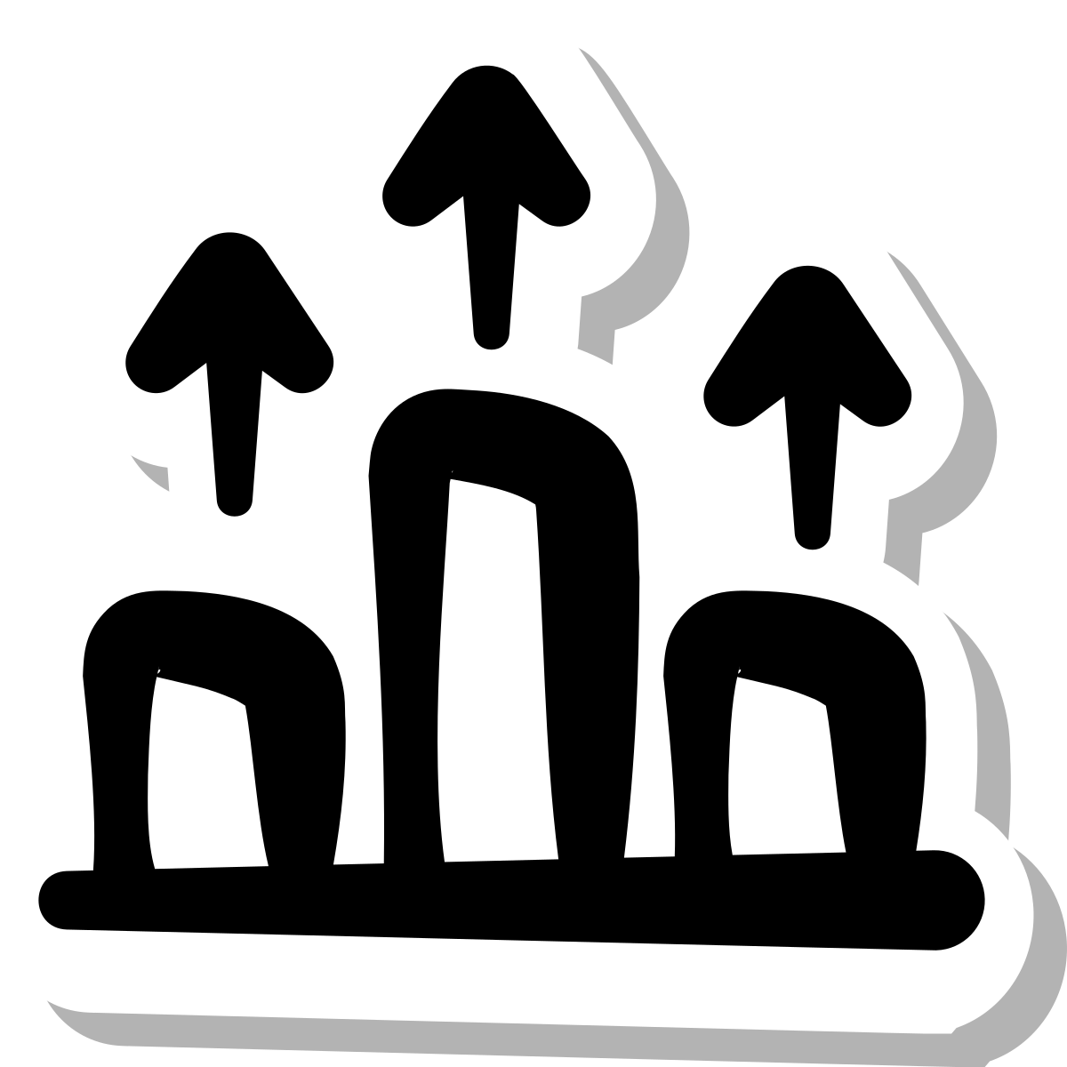 stickers duotone style improvement icon