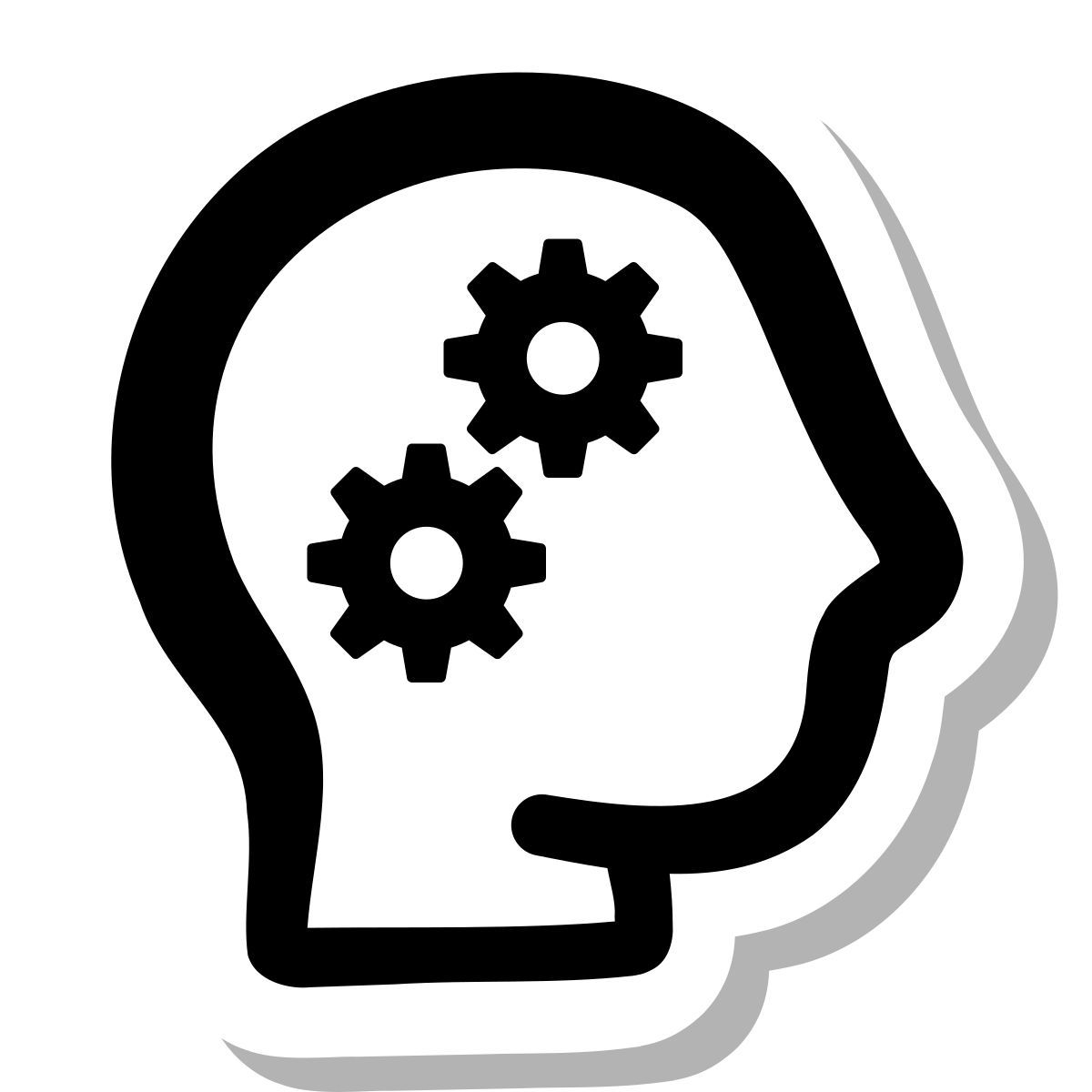 stickers duotone style 배우기 icon