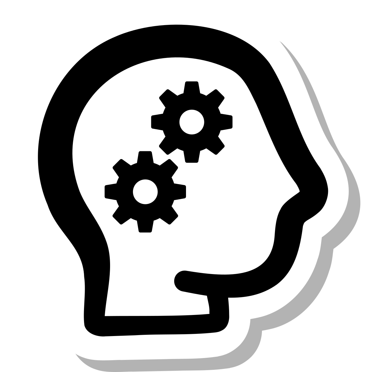 stickers duotone style learning icon