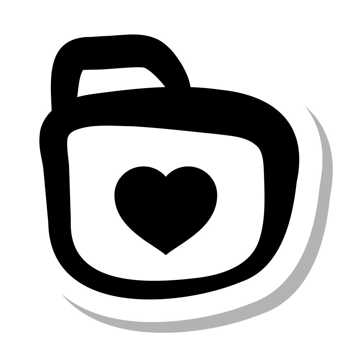 stickers duotone style favorite folder icon