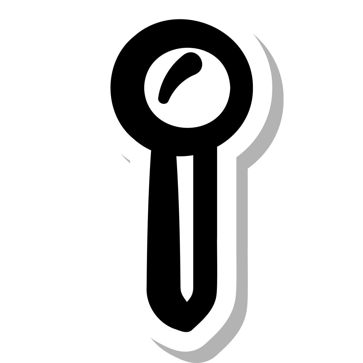 stickers duotone style map pin icon