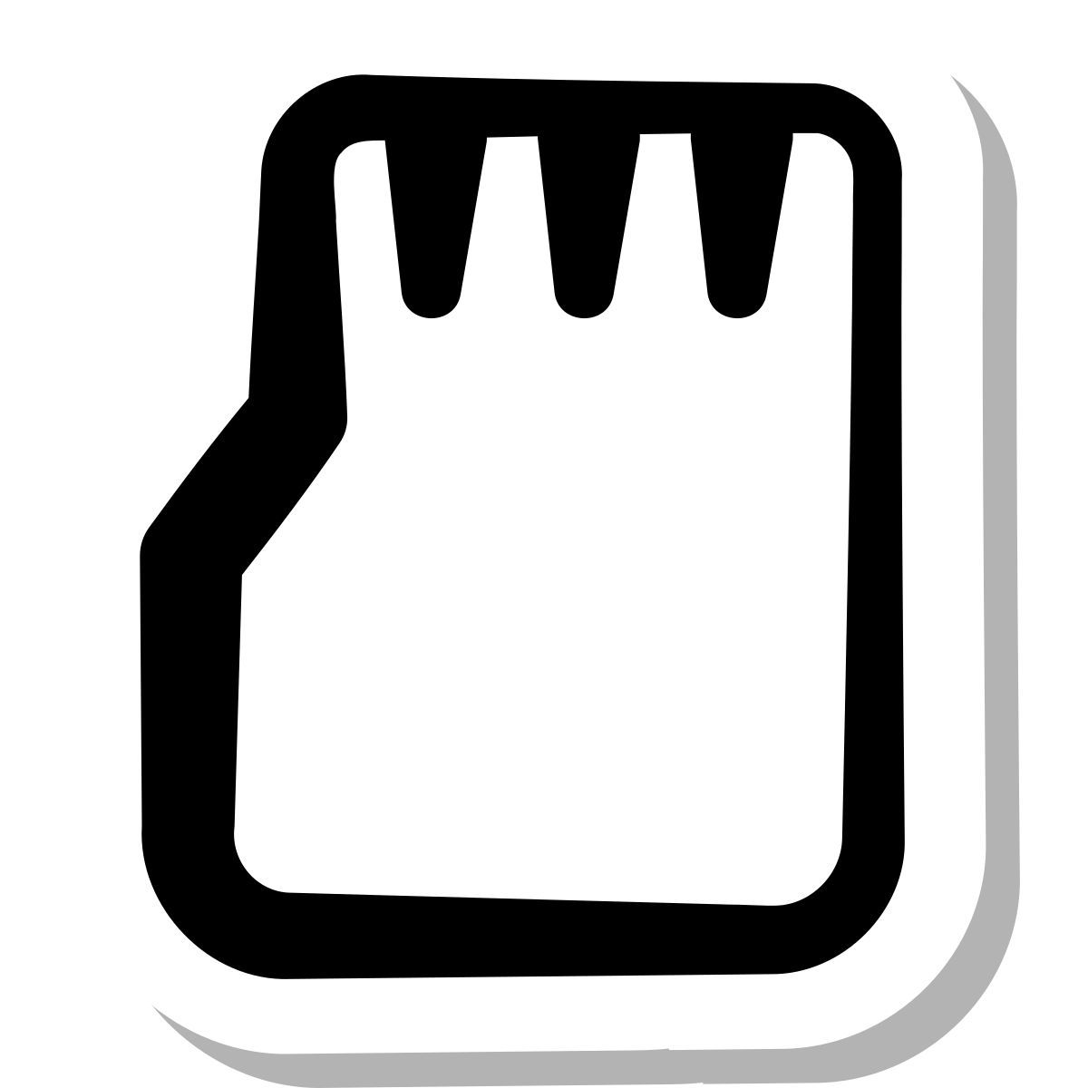 stickers duotone style 微型sd icon