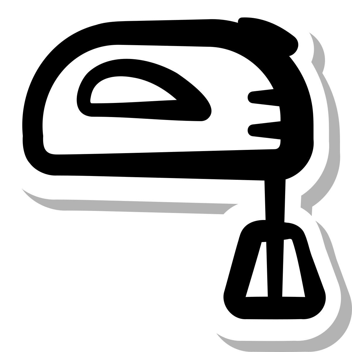 stickers duotone style 믹서 icon