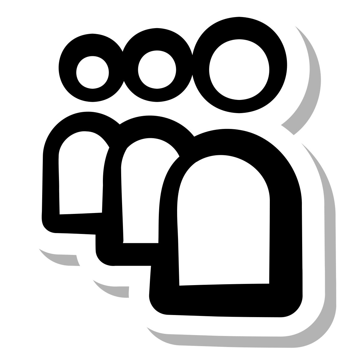 stickers duotone style myspace icon