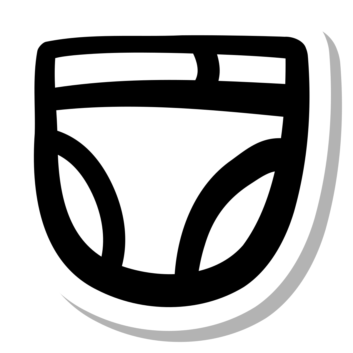 stickers duotone style nappy icon