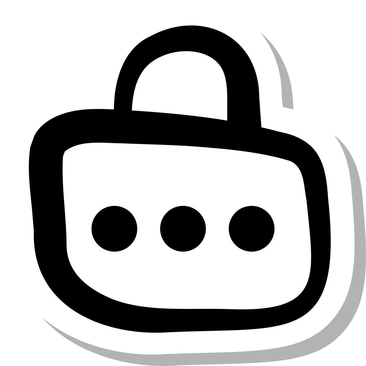 stickers duotone style 密码 icon