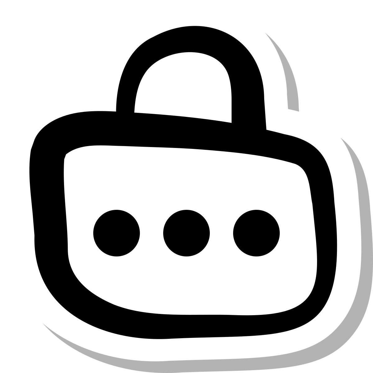 stickers duotone style password icon