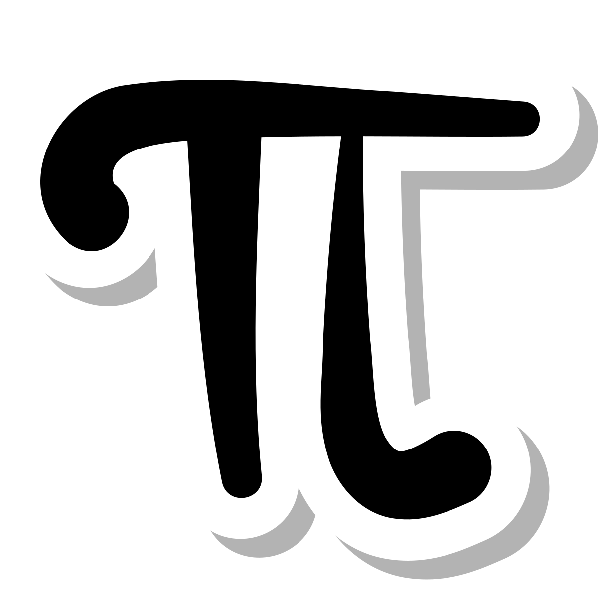 stickers duotone style pi icon