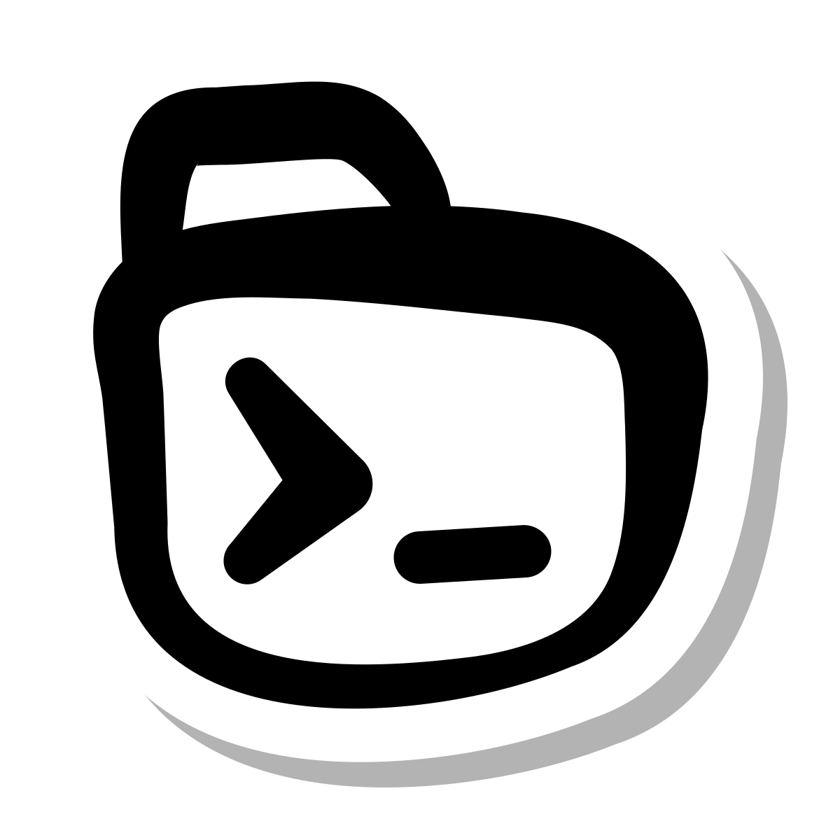stickers duotone style program icon