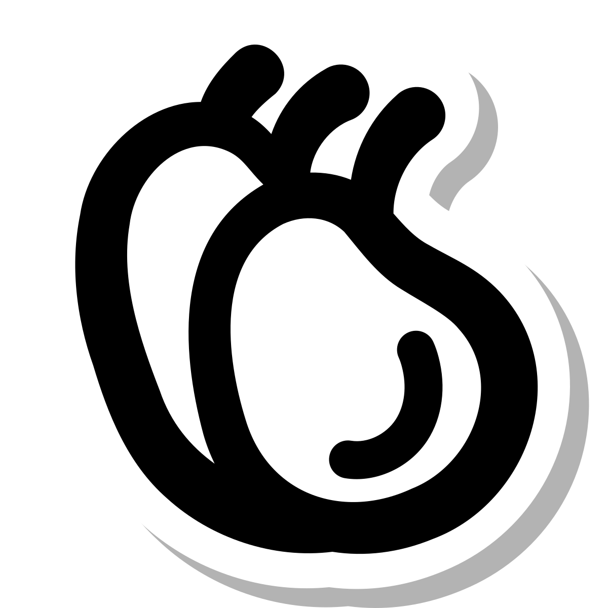 stickers duotone style rack of lamb icon