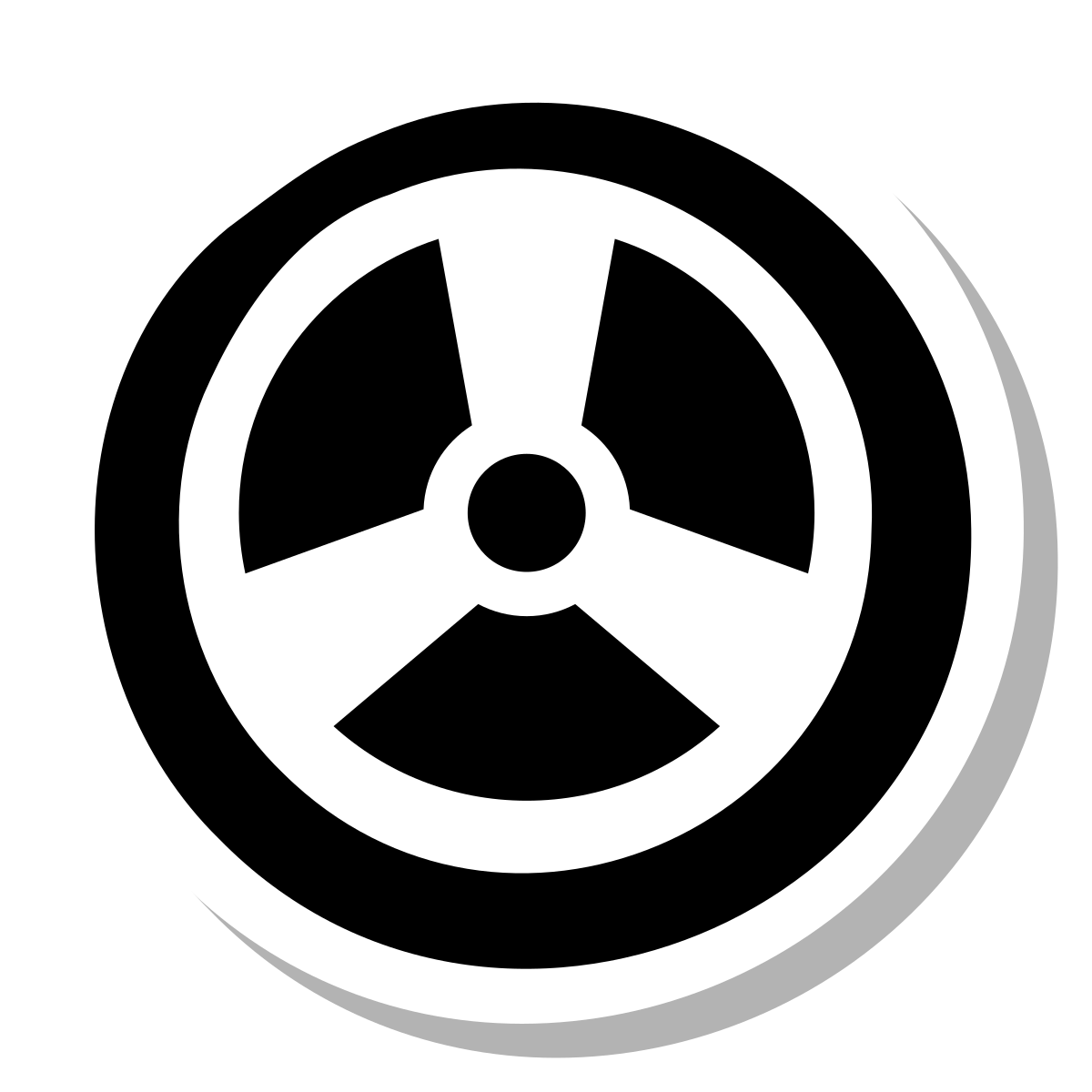 stickers duotone style radio active icon