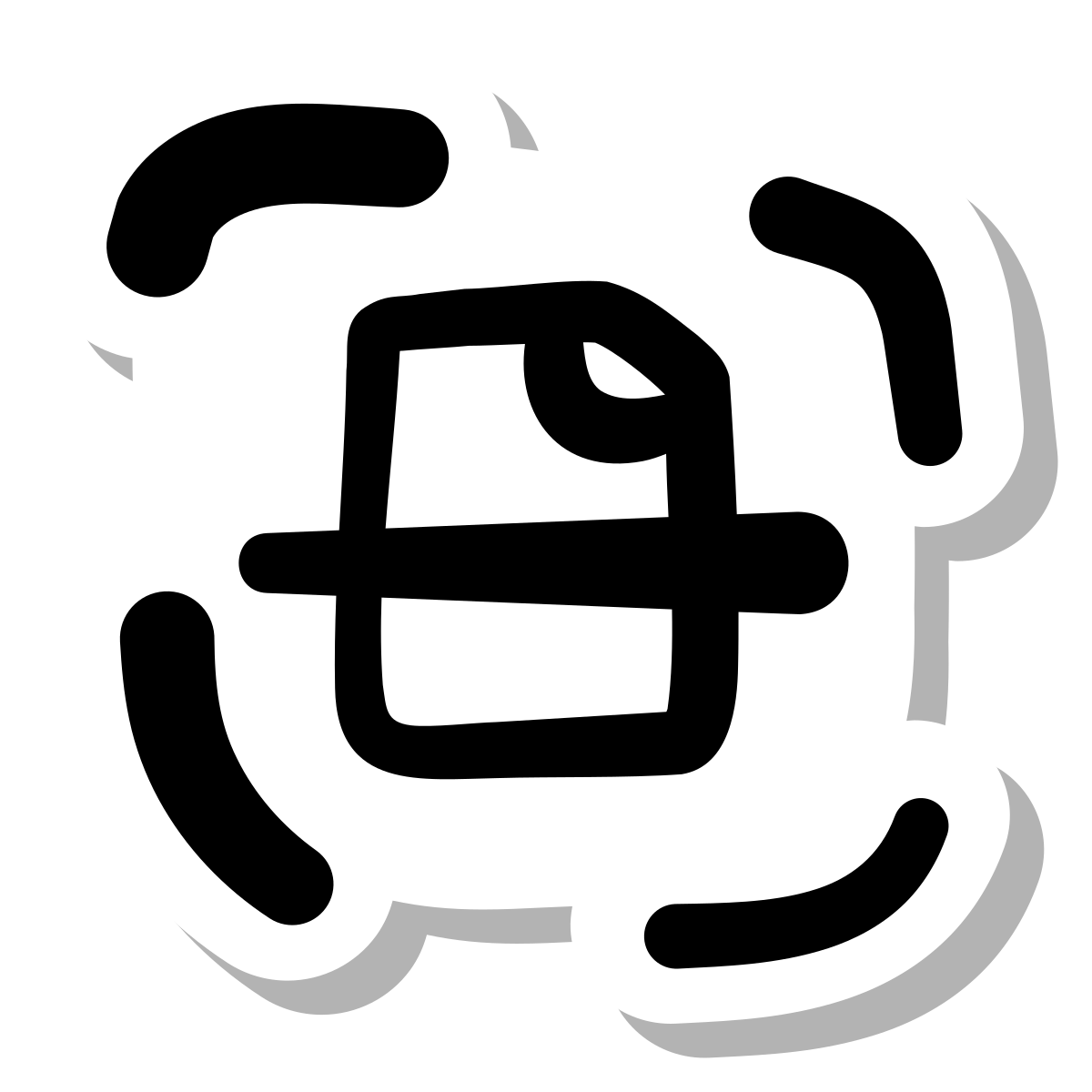 stickers duotone style rescan document icon