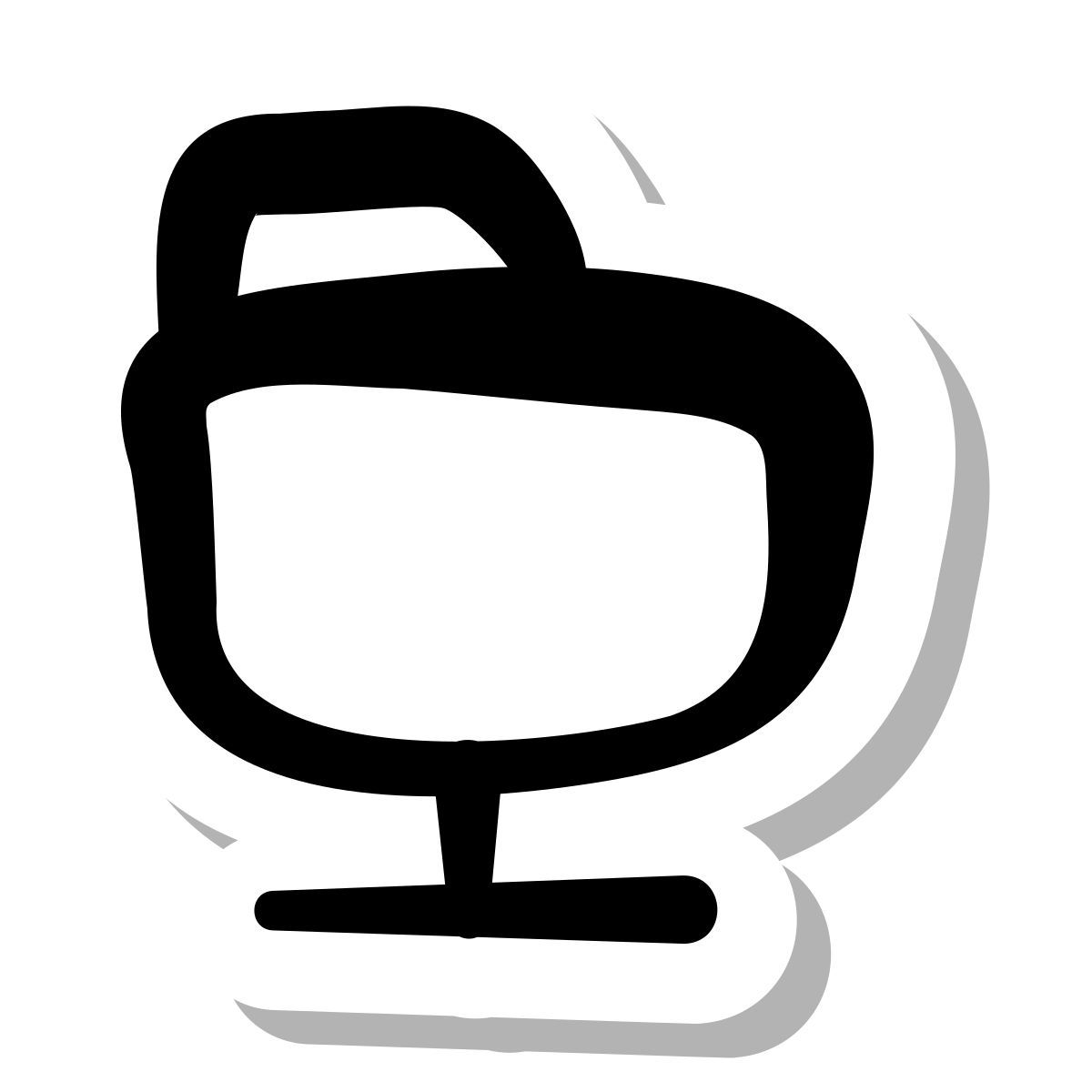 stickers duotone style shared folder icon