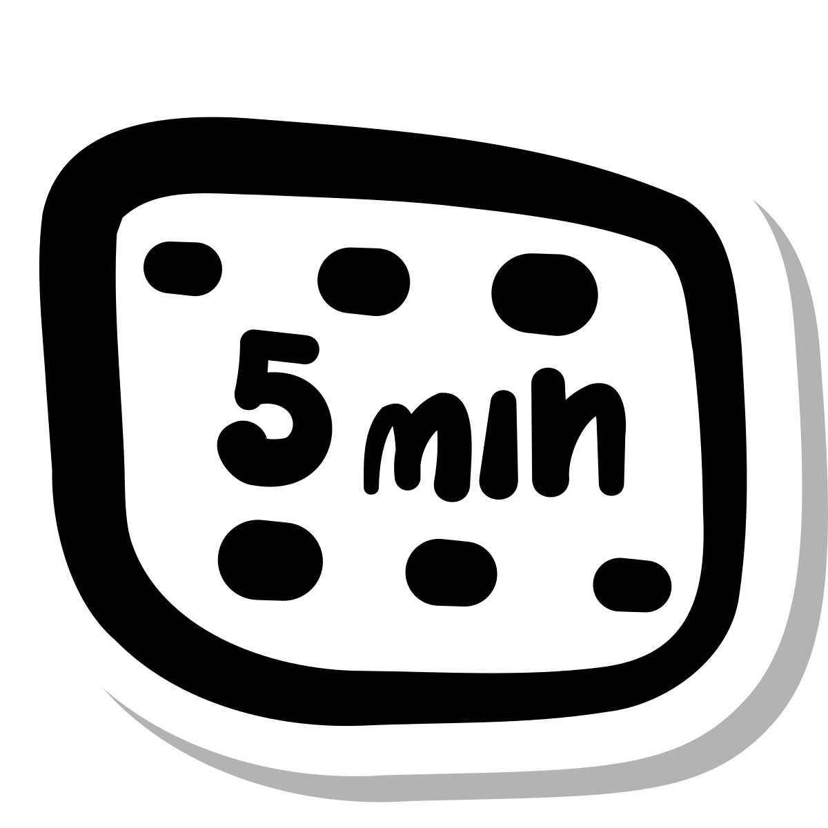 stickers duotone style short icon