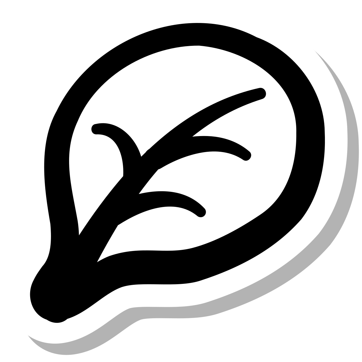 stickers duotone style spinach icon