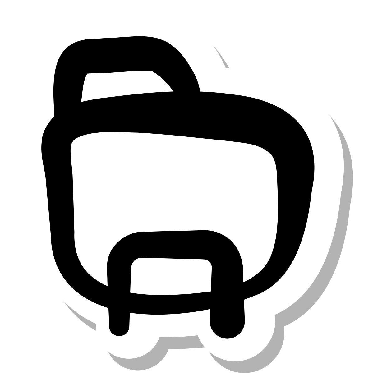 stickers duotone style windows explorer icon