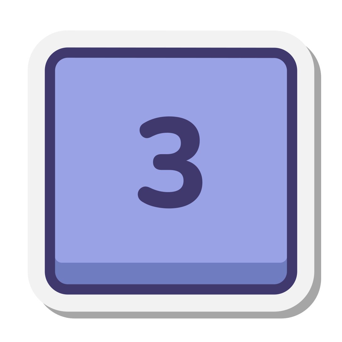 stickers style 3键 icon