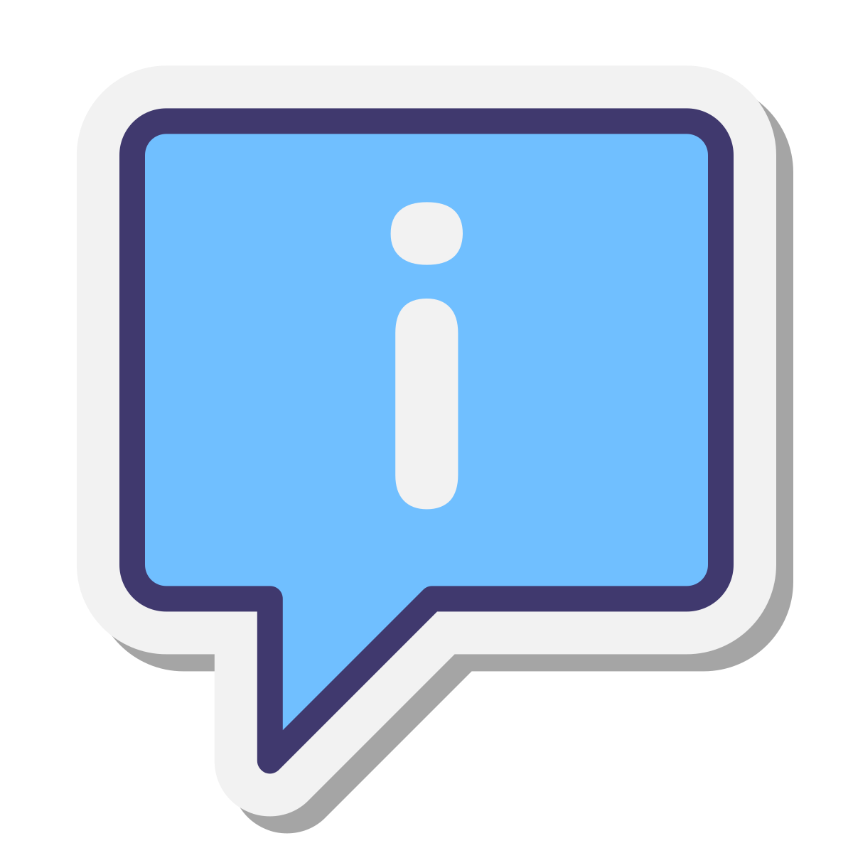stickers style about  v2 icon