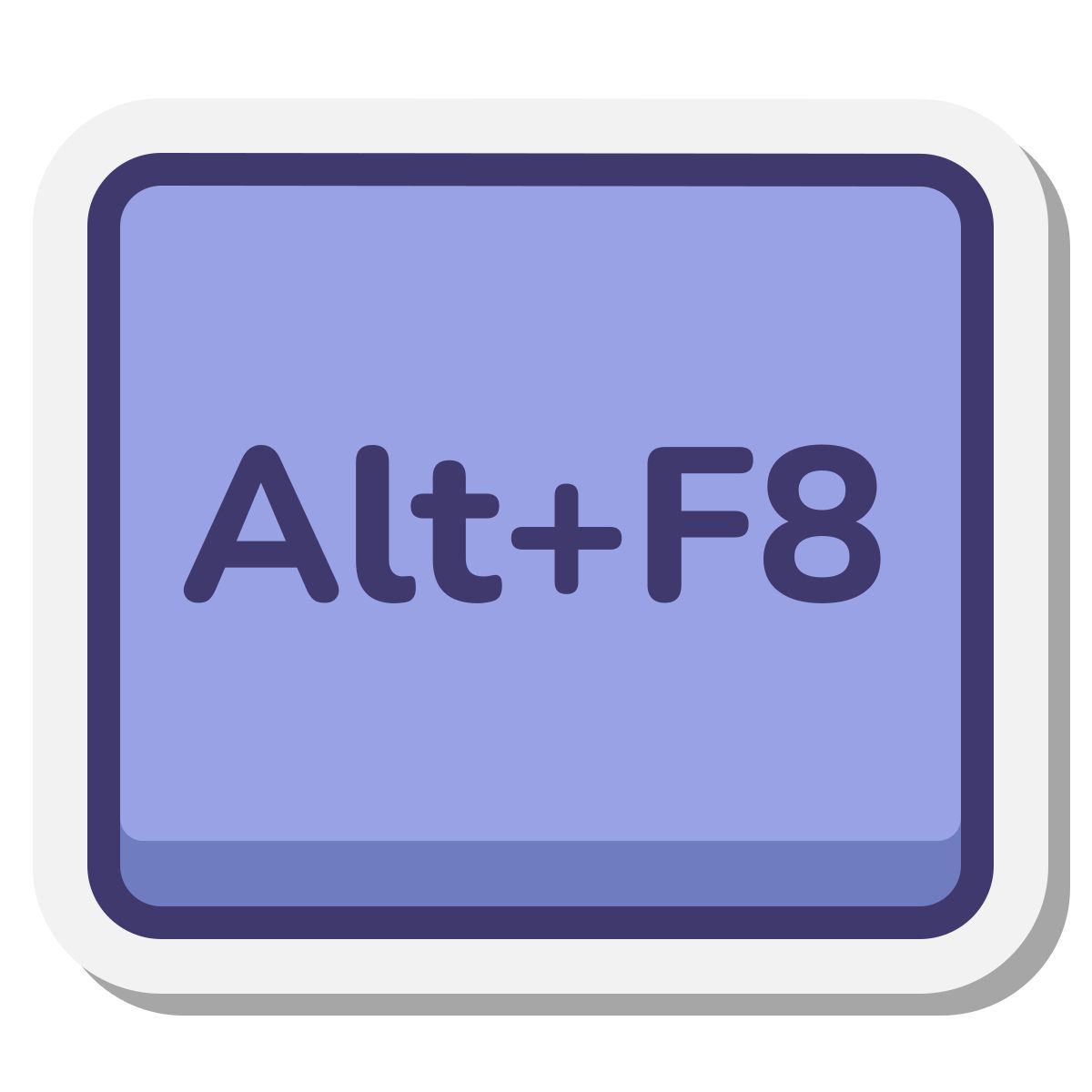 stickers style alt + f8 icon