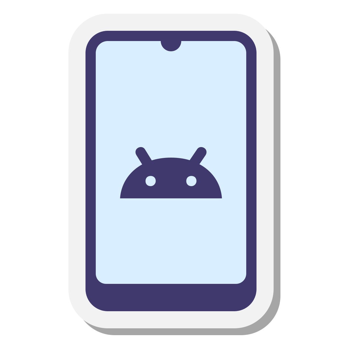 stickers style android icon