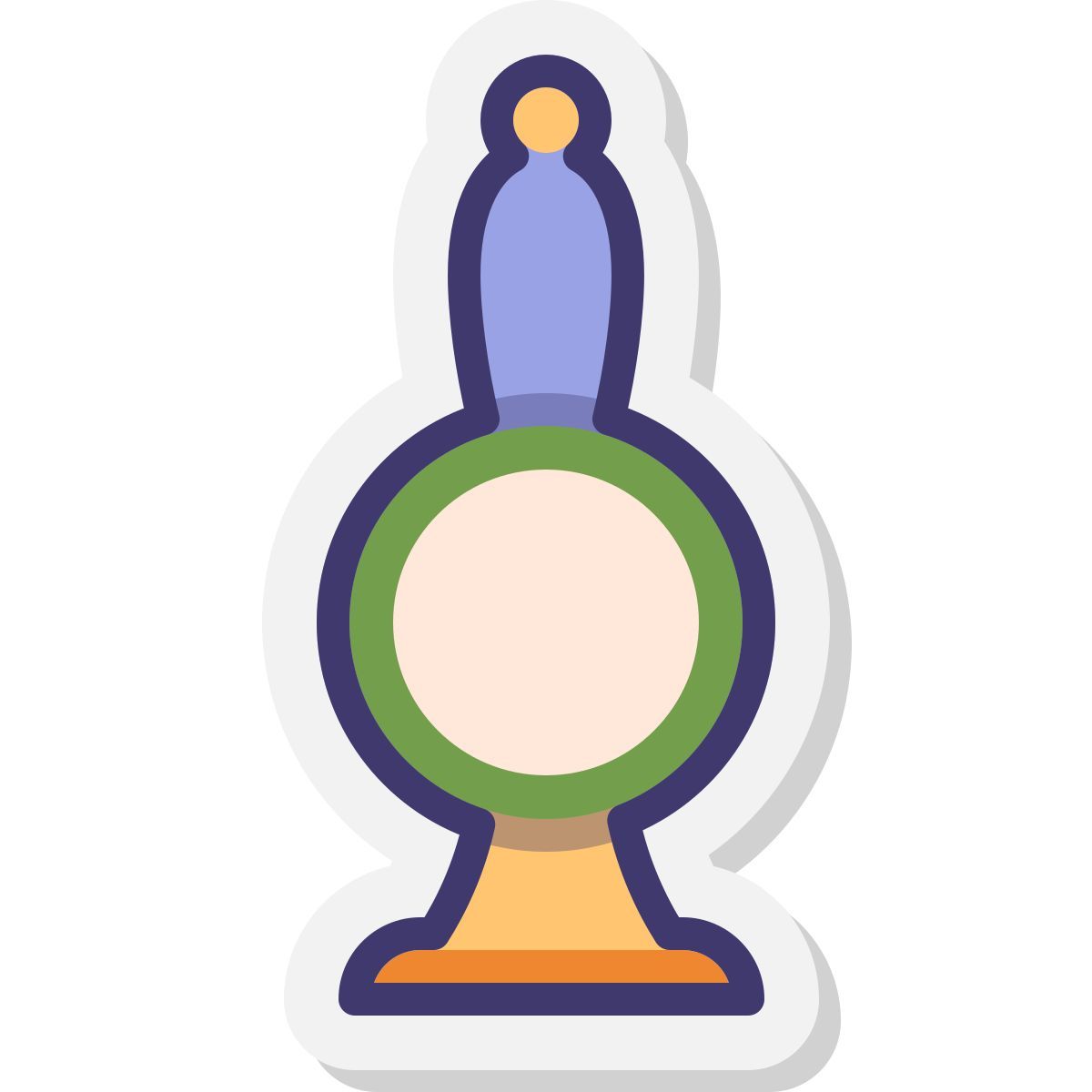 stickers style bomba de la cerveza icon