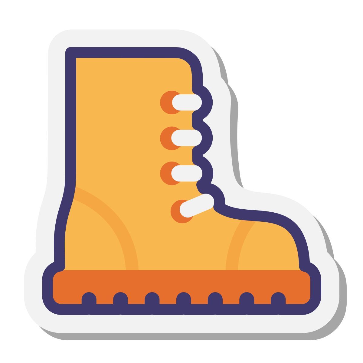 stickers style botas icon