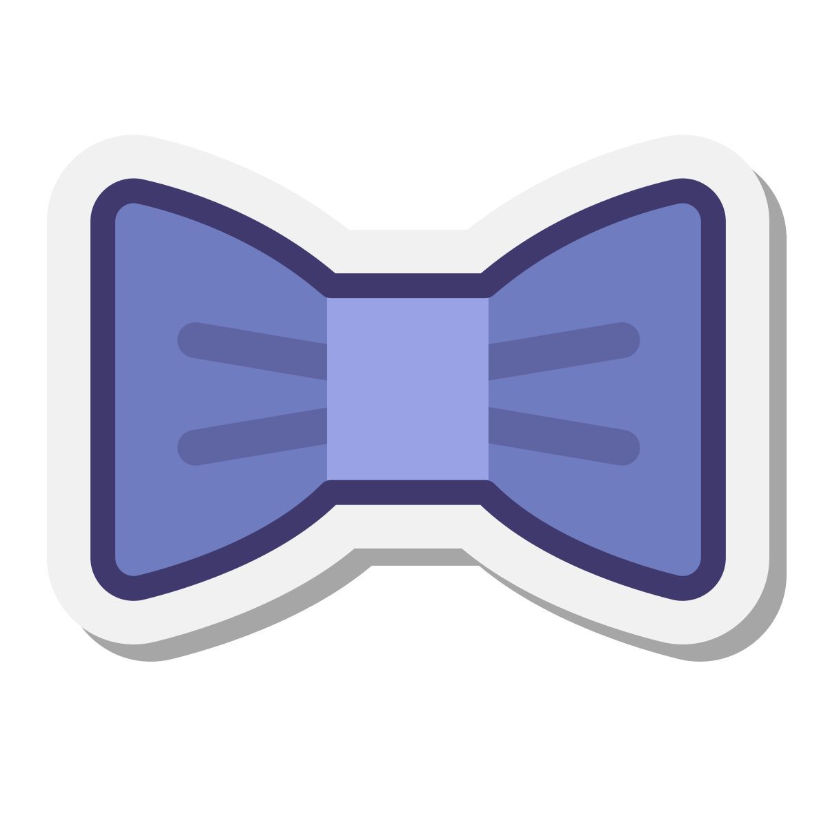 stickers style papillon icon