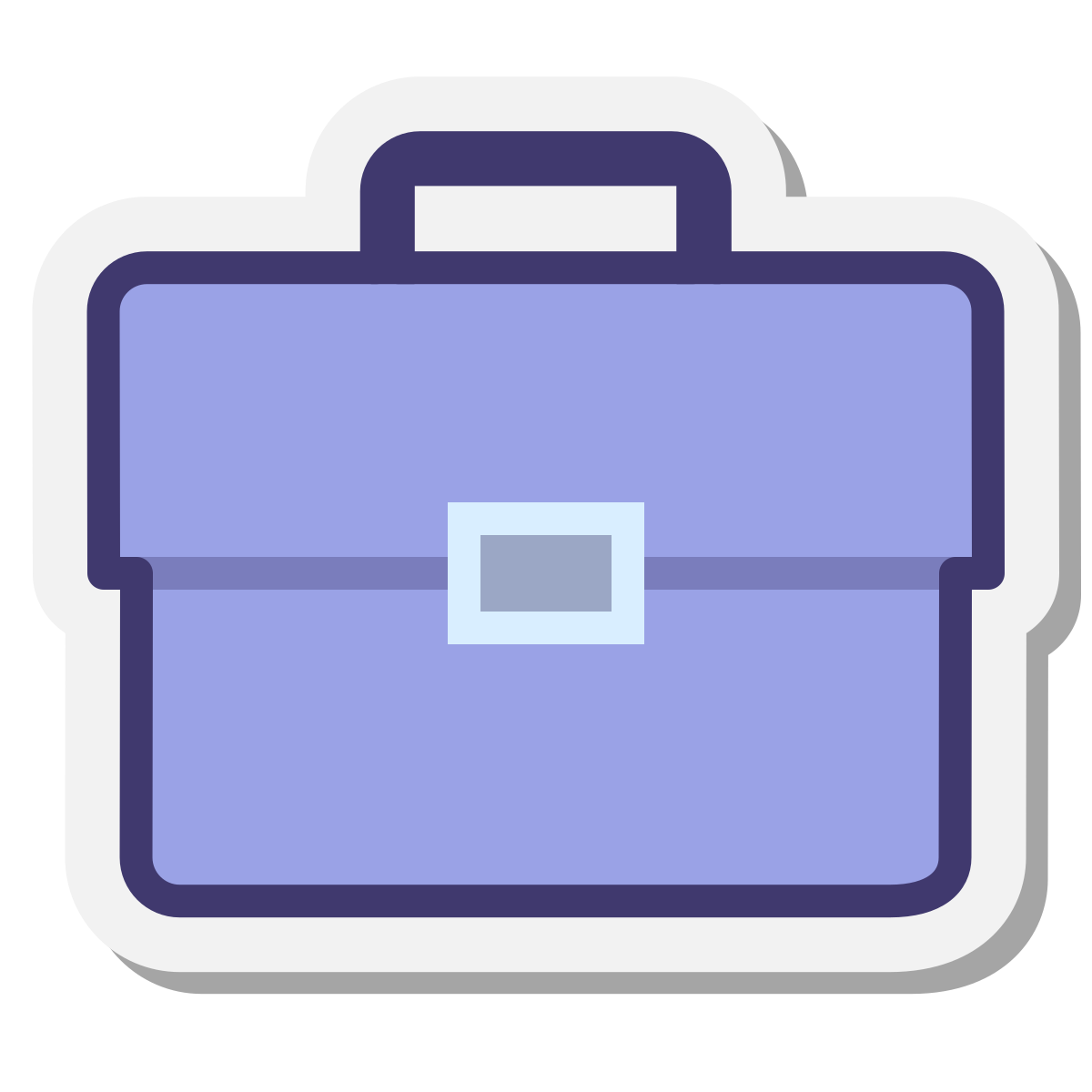 stickers style briefcase  v2 icon
