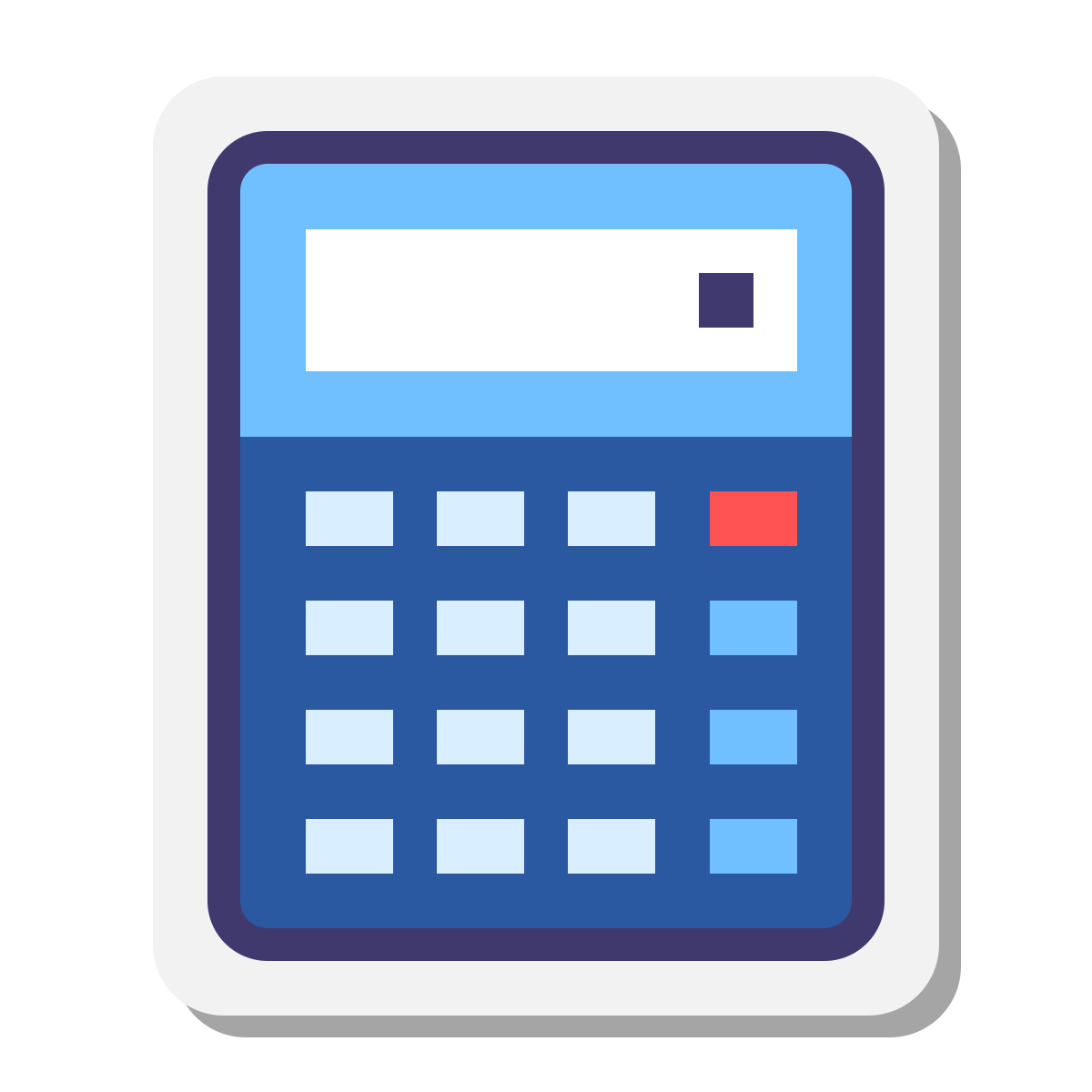 stickers style calculator  v2 icon
