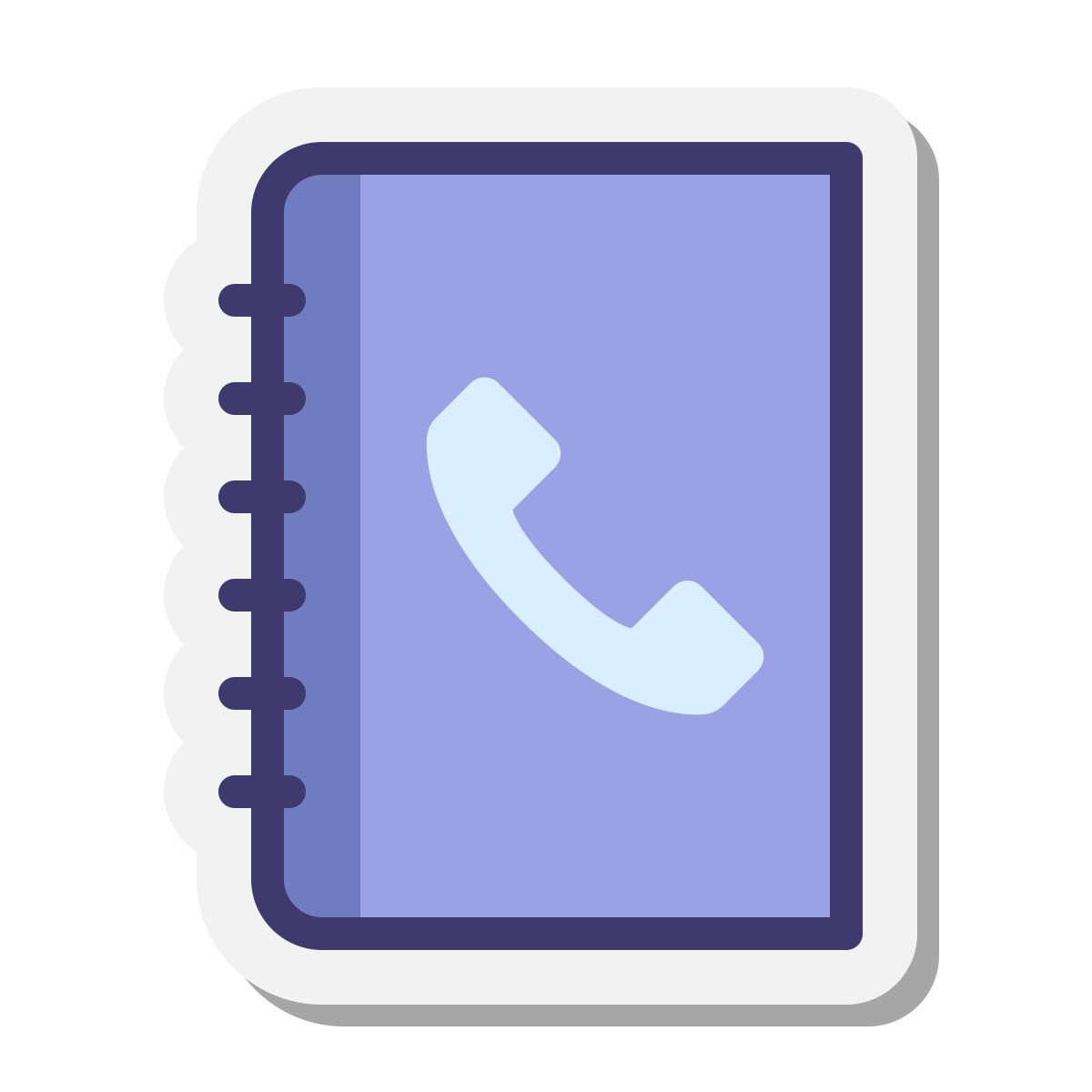 stickers style 통화 목록 icon