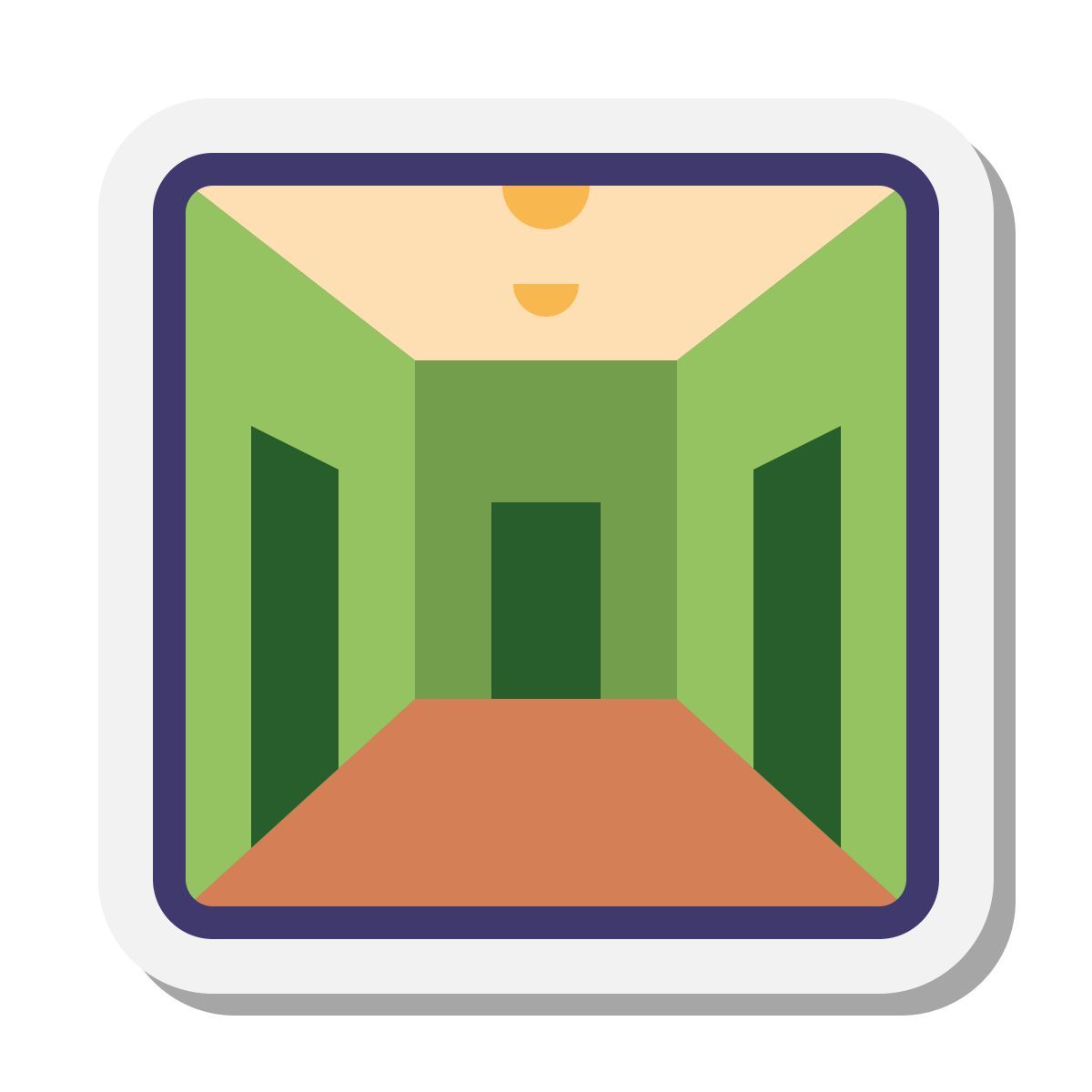 stickers style 走廊 icon