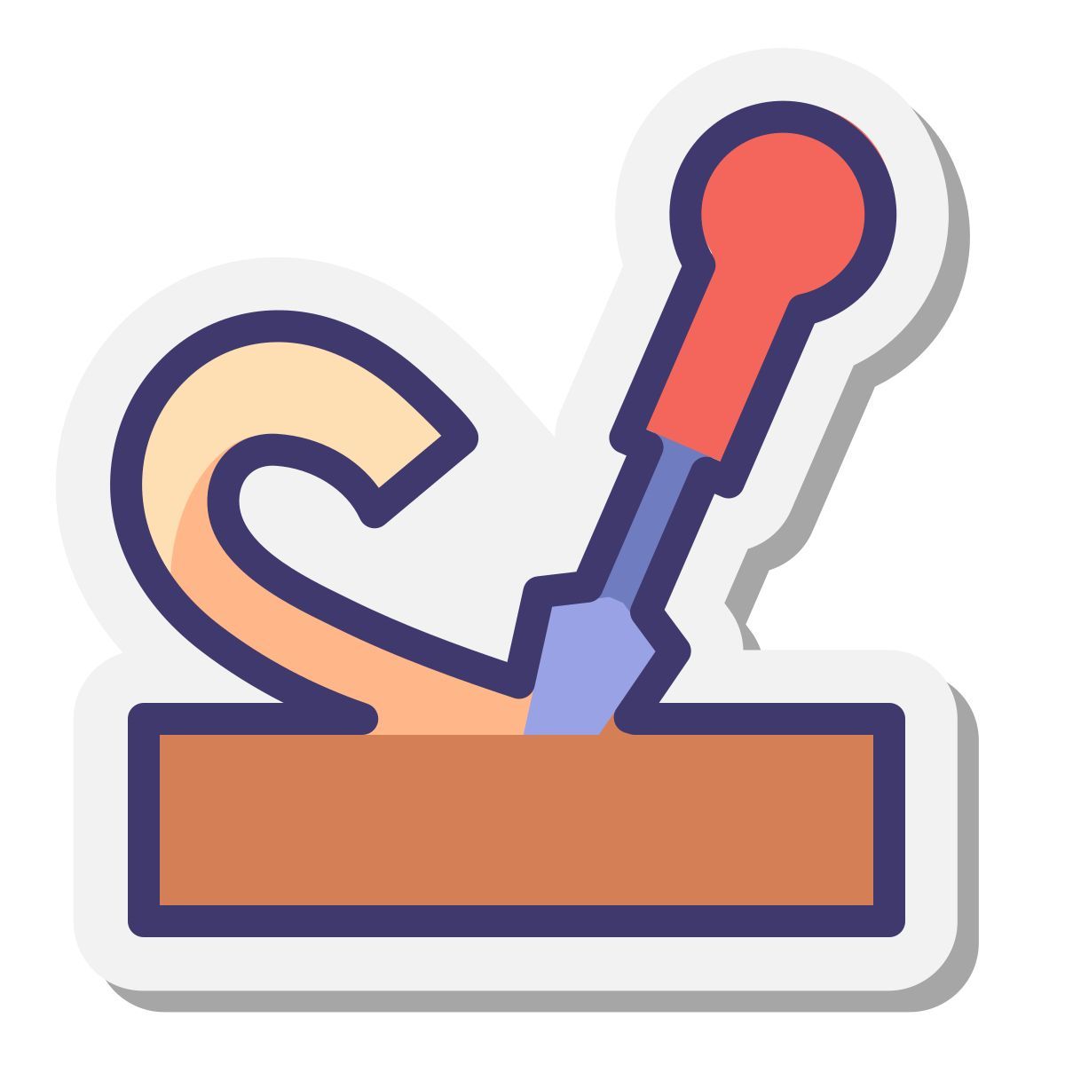 stickers style 工艺工作 icon